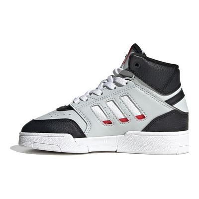 Originals Drop Step El J Trendy Ležérne Stredne Vysoké Detské Skate Topánky Detské Tenisky Čierna Sivá HP7798