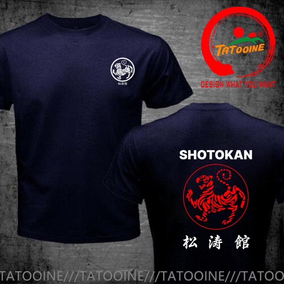 Funny Design Japan Kanji Shotokan Karate Dojo Shirt Unisex Fashion Trendy Casual Clothing Stylish Tops Tee Shirt Leisure Tshirt