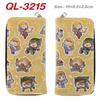Zelda Legend Wallet Full Color Zip Long Purse Anime Handbag Coin Bag Organizer 1pcs