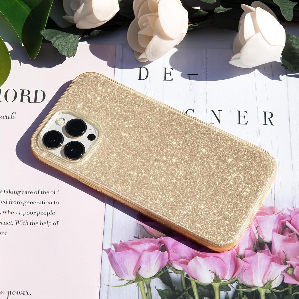 Bling Glitter Case for Iphone 15 Pro Max 14 Plus 13 Mini 12 11 X Xs Xr Se 2022 2020 8 7 6S Girls Women 15Pro 14Pro 13Pro 12Pro Phone Cover Accessories