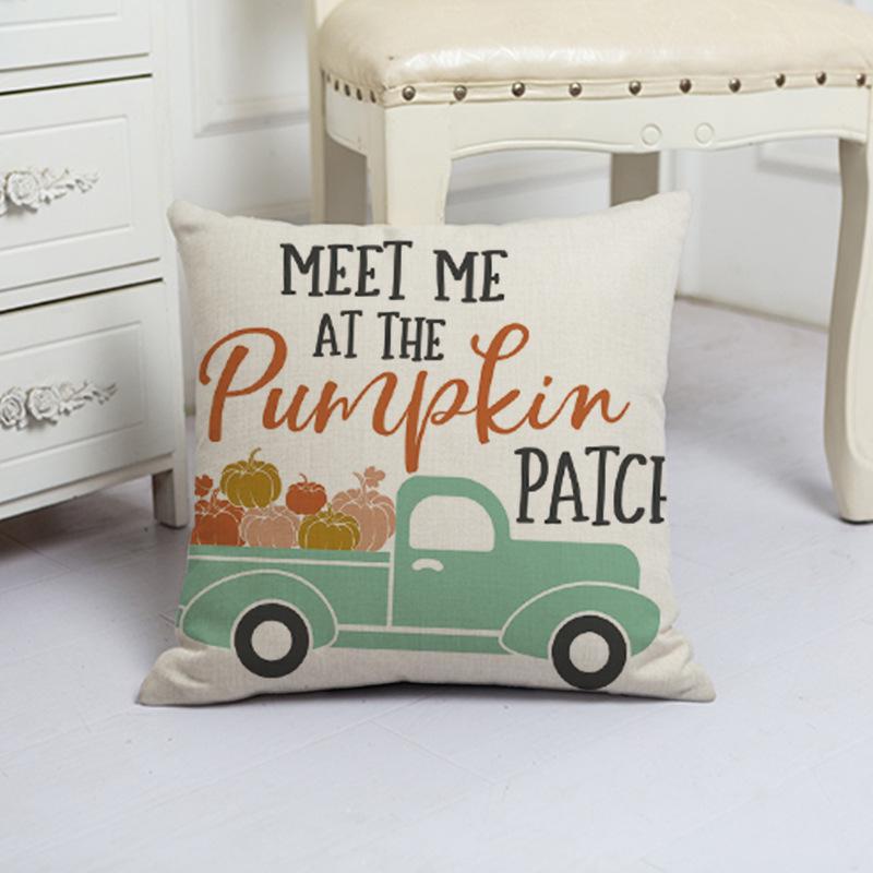 

Серия Тыква на День благодарения Домашняя подушка 45*45cm