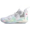Li Ning WOW 8 Non Slip Lightweight High Top Basketball Shoes Men's White ABEP001-1