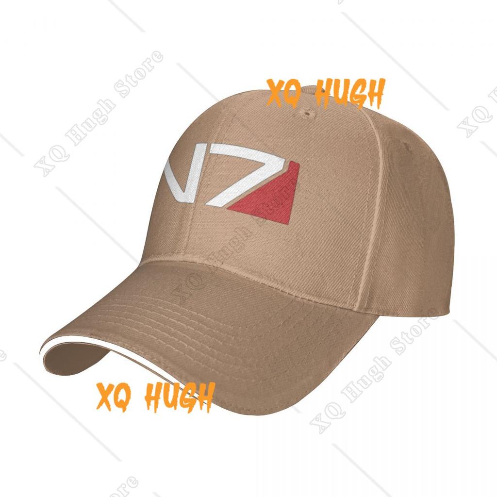 Mass Effect N7 Baseball Cap Punk Unisex Video Game Classic Hip Hop Hats Summer Men Women Outdoor Sport Breathable Snapback Cap
