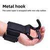 Dubbelkrok Fitness Power Hook Pull-up Hängande Horisontell Stång Handledsskydd Greppkrok Handskbälte Dödligt Dragbälte Lumbar Power Belt