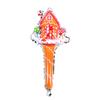 Crystal Ball Christmas Inflatable Stick Cookie House Children's Inflatable Toys  Store Decoration
