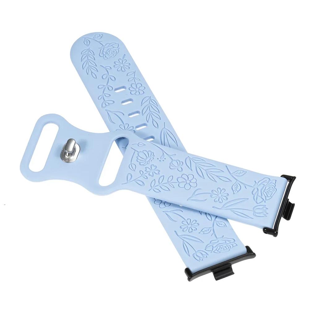 New Carving Strap for Redmi Watch 4 Magnetic Silicone Band for Xiaomi Mi Band 8 Pro 9 Pro Smartwatch Bracelet Accessories Correa