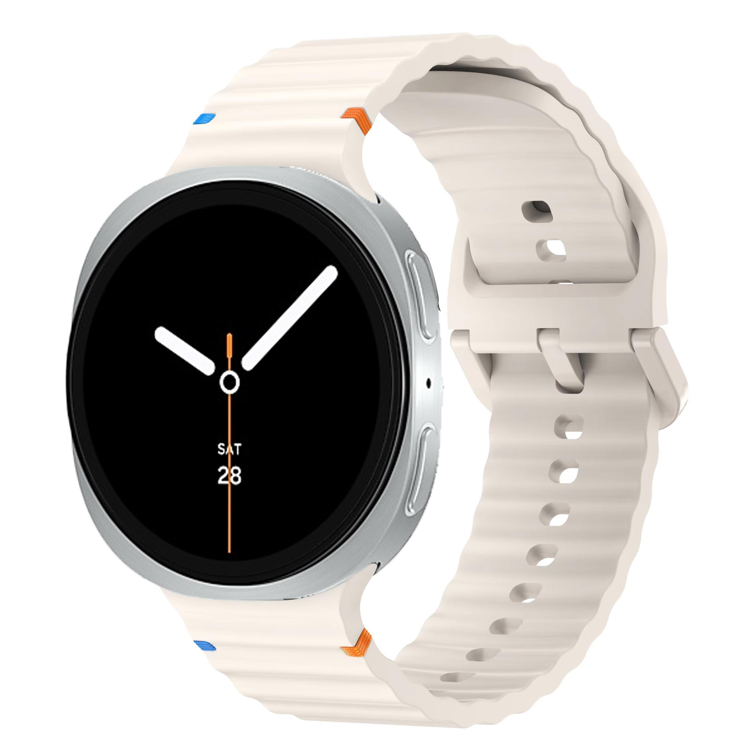 

Ремешки для Samsung Galaxy watch 8/8 classic/7/FE/5 Pro/6/4 44 мм 40 мм Силиконовый Спортивный Ремешок Браслет Correa Galaxy watch Ultra Ремешок Galaxy watch FE