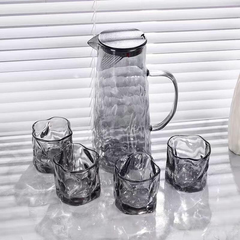 

Chaxun Heat-Resistant Glass Water Pitcher Set