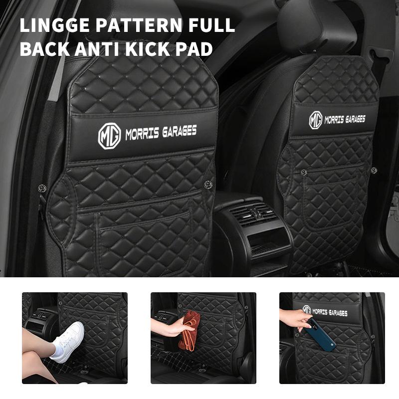 Car Seat Back Children Anti Kick Mat Protector Storage Bag o Pad For MG ZS GS 3 5 6 7 Gundam 350 Parts TF hector HS