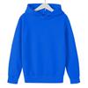 Children's Trendy Solid Color Pullover: Boys' Long Sleeve & Girls' Short Sleeve