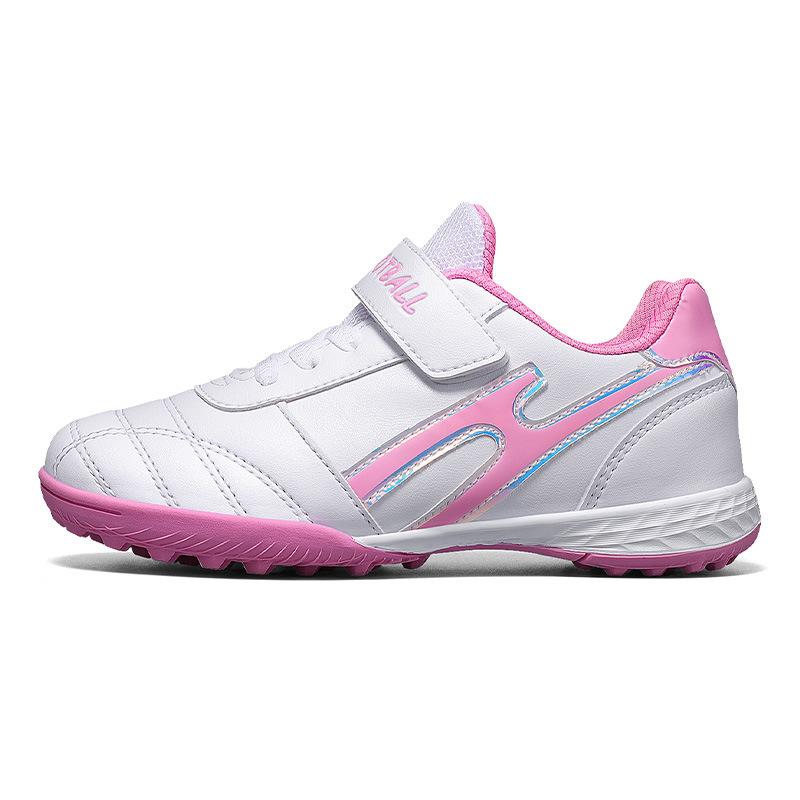2025 Size 31-40 Hook Loop Fastener Football Shoes Outdoor Grass Training Football Shoes Professional Anti Slip Lightweight