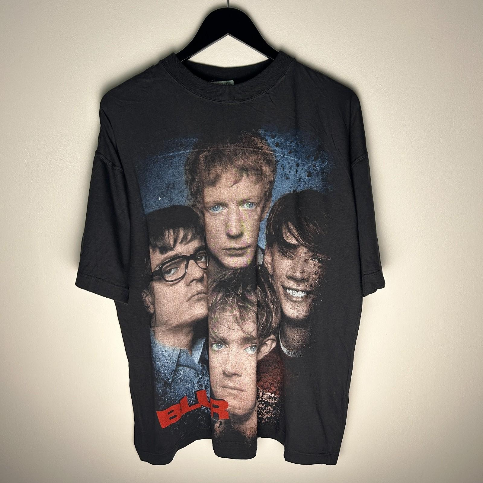 Vintage Blur 90 s Band T-shirt XL Unisex T-Shirt M