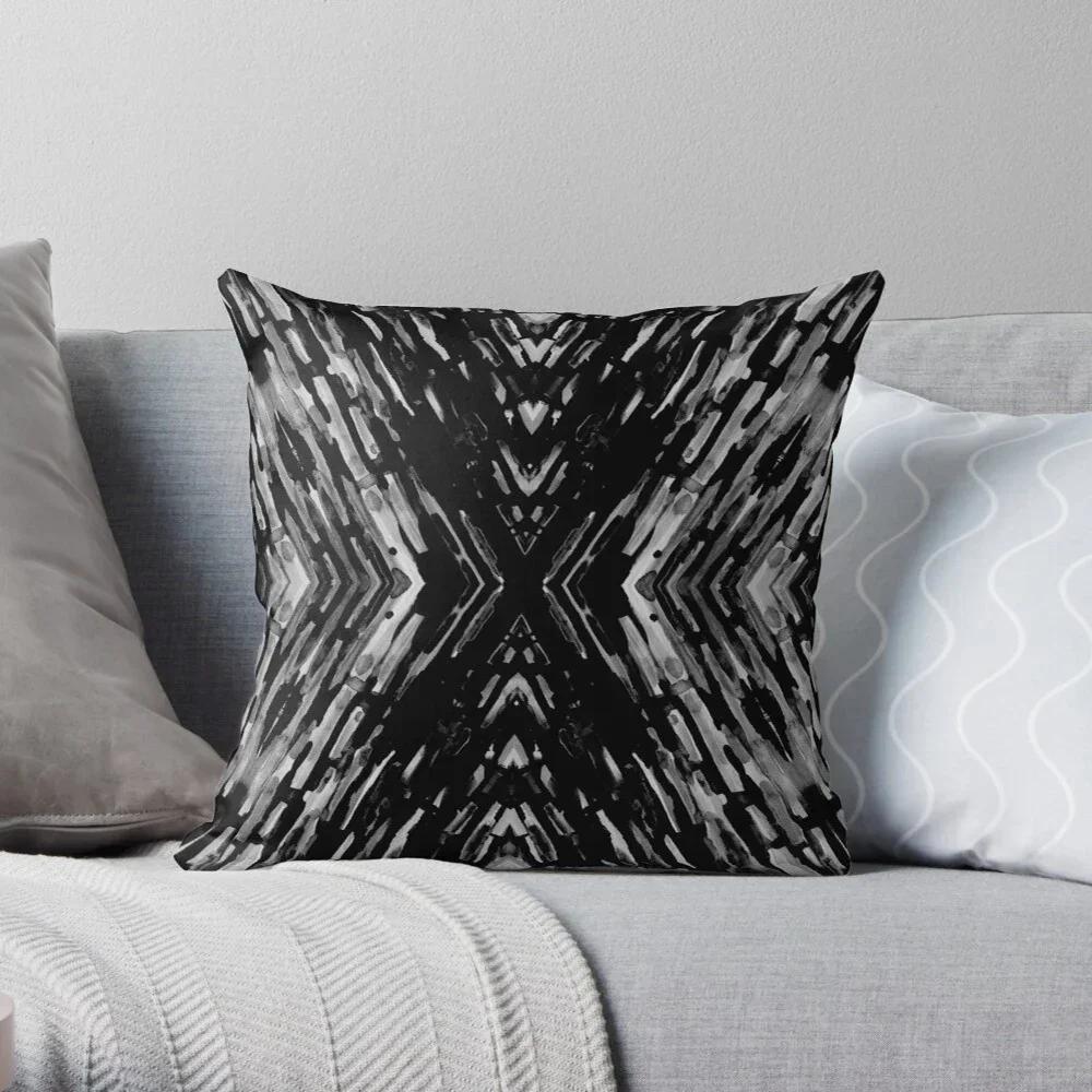 Decorative Home Pillow Case Cushion Covers Black X Modern Living Room Sofa Bed Halloween Fear