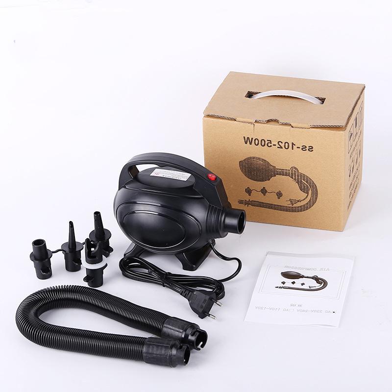 220V High-Power Inflatable Air Pump for Pool Rings, Lifebuoys, Air Mattresses, and Rubber Boats