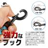 fogman Dog Available in Suitable for Small to Large Reflective at Night Leash, 1.5m Length, 1.0-1.2cm Thickness, Dogs, (1.2cm Thickness, Black)
