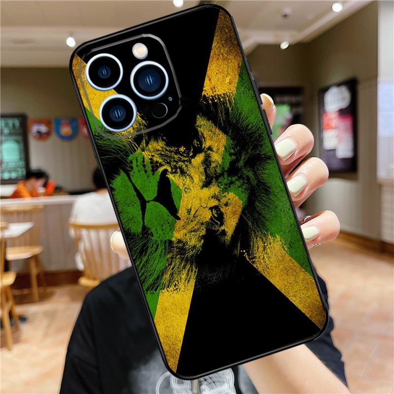 

Jamaica Flag Case For iPhone 17 16 15 14 13 12 11 Pro Max Mini Plus 16e 17 Air Bumper Cover Accessories iPhone 15Pro MAX