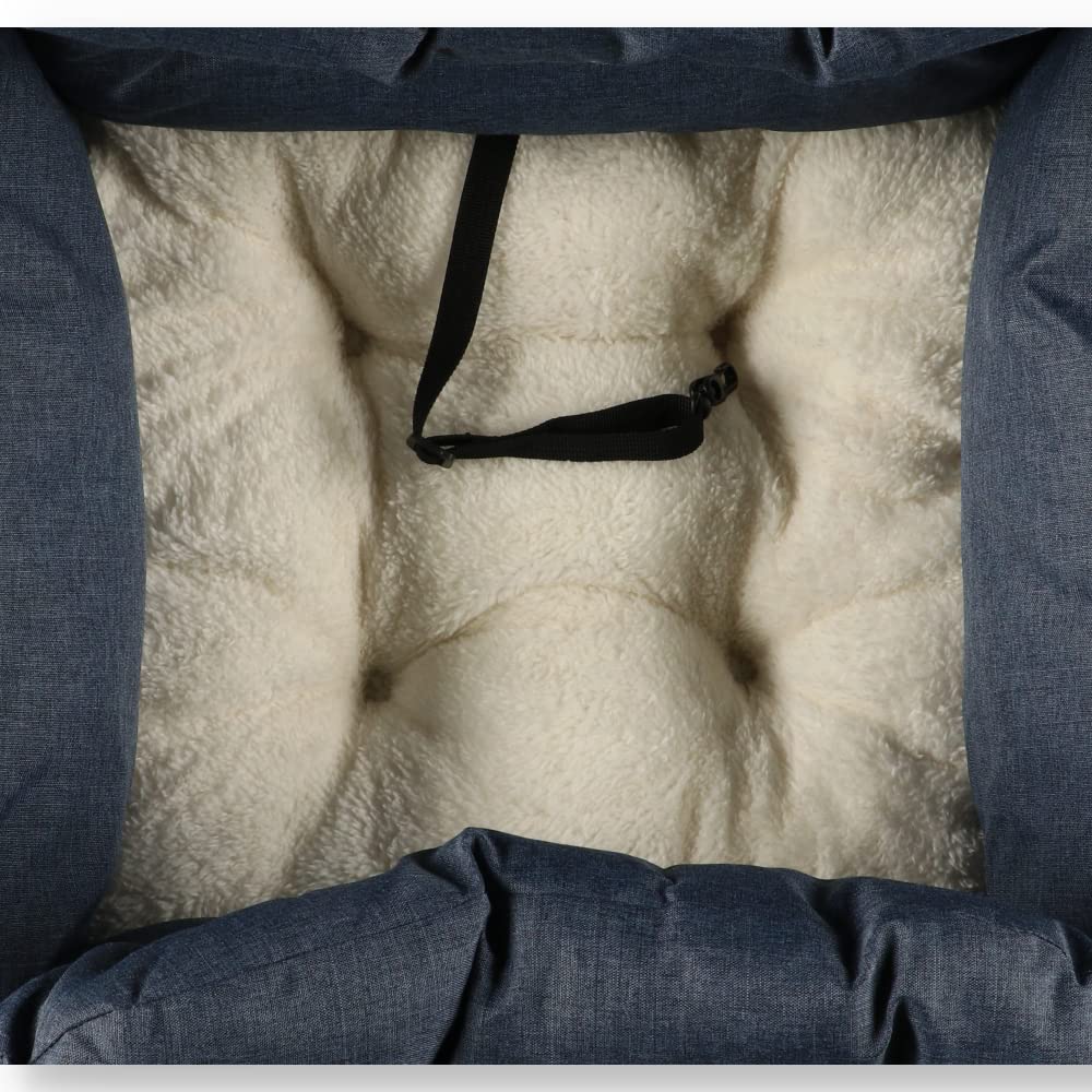 Three Arrows PiPi Drive Carry for Dogs and Cats Bed, Navy,