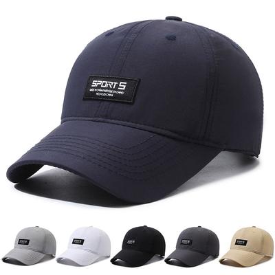 Frühling Sommer Kappe Herren Schnell Trocknende Baseball Kappe Outdoor Sport Sonnenschutz Kappe