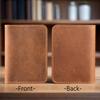 Retro Handmade Crazy Horse Cards Cases Top-Grain Leather ID Credit Card Holder Ultra Thin Wallet Mens Portability Card Bag
