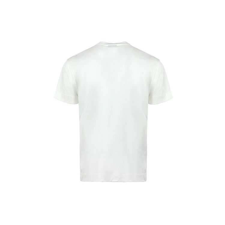 Emporio Armani SS22 Letter Print T-Shirt Men tops White 3L1TCE-1JUVZ-0128