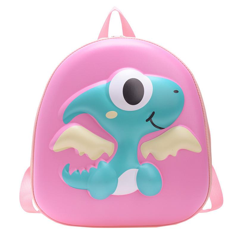 Charming Pvc Dinosaur Backpack For Children Spacious And Fun Daily Use
