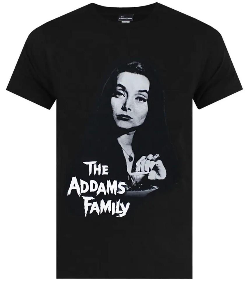 ADDAMS FAMILY MOVIE MORTICIA GOTH T SHIRT S
