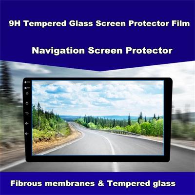 Film Protecteur d'Écran en Verre Trempé 9H Autocollants de Voiture Pour Autoradio DVD de Voiture 10,1 Pouces