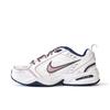 Air Monarch 4 Rutschfest Abriebfest Niedrig geschnitten Klobige Sneaker Unisex Weiß Rosa 415445-102(Team354-)