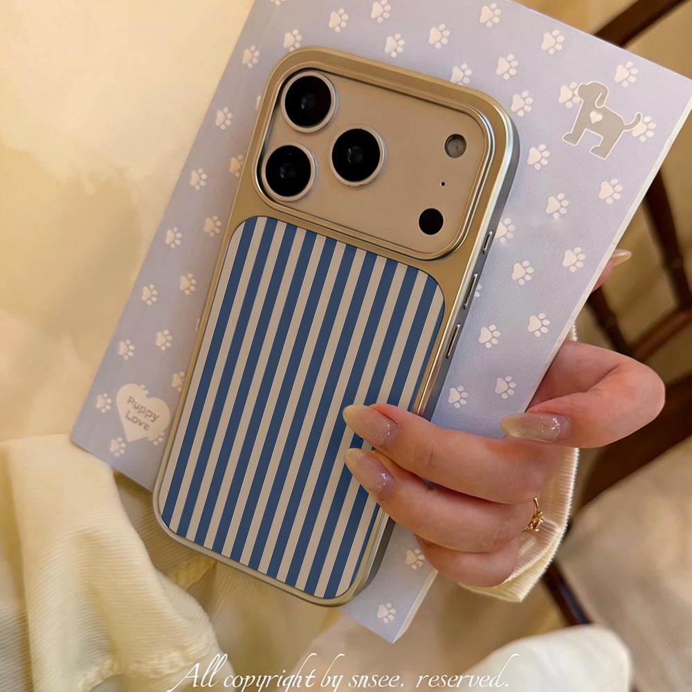 Art Striped New Phone Case for IPhone 17 17e 16e 16 15 14 13 12 11 Air Pro Max X XR XSMAX 8 7 Plus Luxury Clear Soft Back Cover