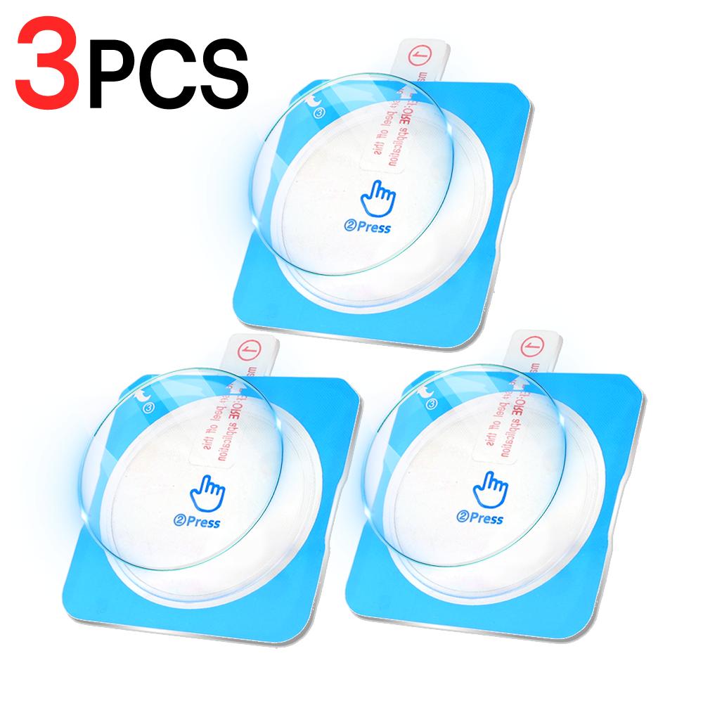 5-1pcs Tempered Glass with Auto-alignment Install Kit for Amazfit Active 3 Premium Screen Protectors HD Glass Protective Films