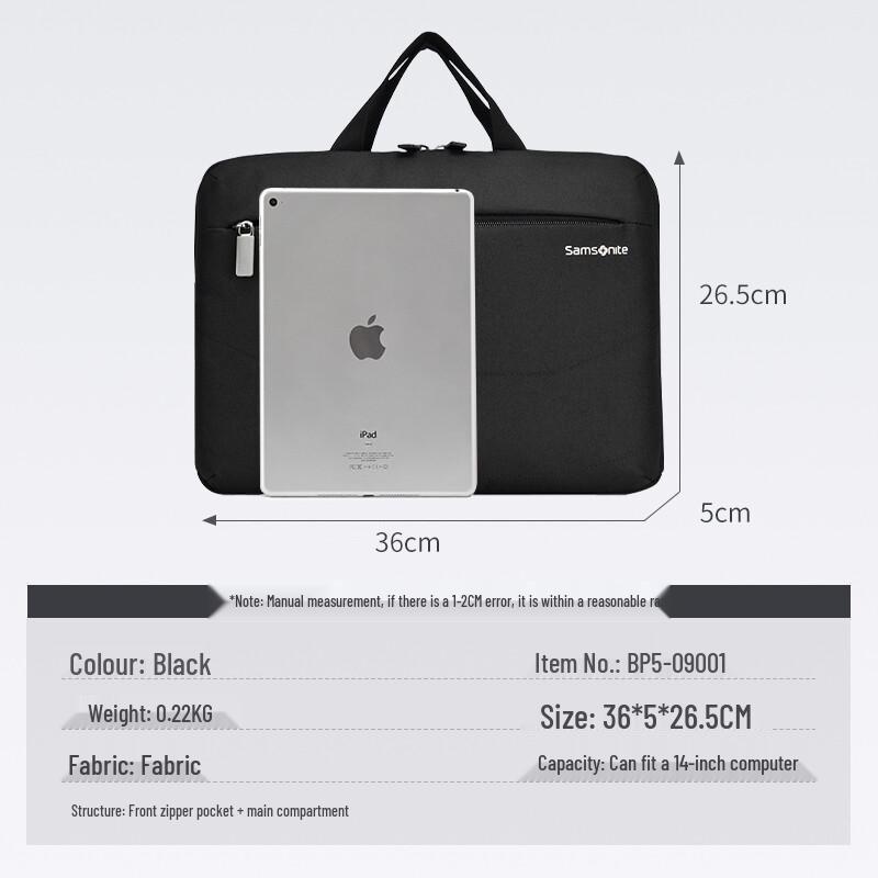 Samsonite Unisex 14-inch Business Laptop Briefcase