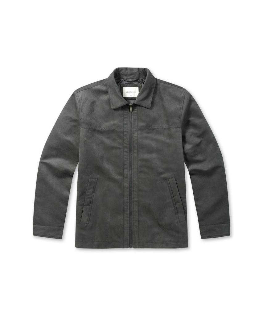 Brentwood [Ferry Jacket] Faux Suede Trucker Bruas26151Gyx