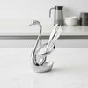 Stainless Steel Cutlery Holder Racks with  Forks Spoons Dessert Forks Spoons Swan Cutlery Set  Tea