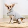 Warm Fleece Dog Jacket Reversible Design Adjustable Fit Dog Vest Leash Hole D-ring Attachment Puppy Jacket Winter Season