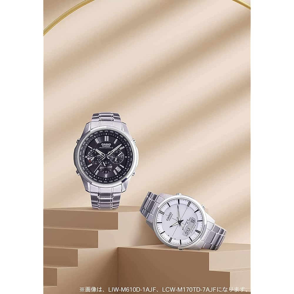 Casio Lineage Watch (Official Japanese Product) Radio-Controlled Solar Titanium Model LIW-M610TSE-1AJF Men's Silver