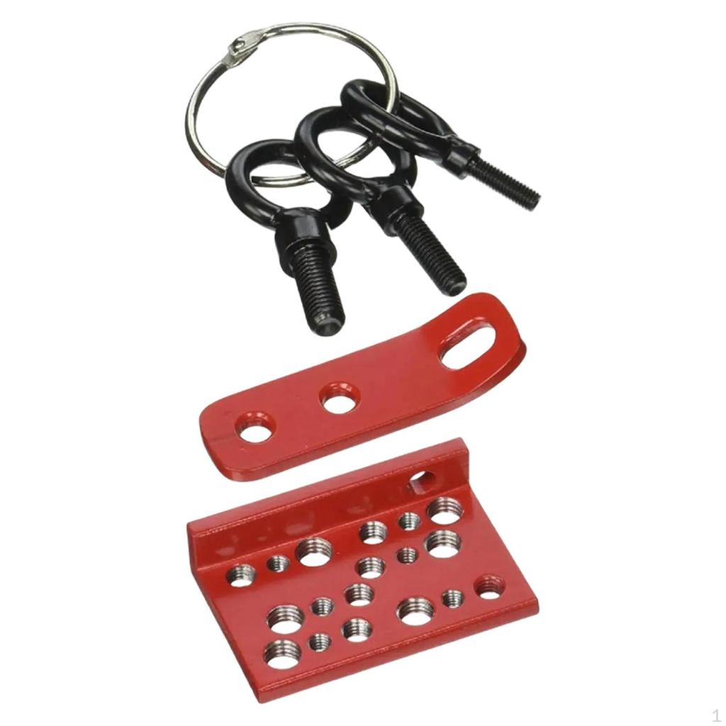 Pull Handle Set Right Angle Backing Plate Multiple Metric Holes for Car Body Technician Sturdy