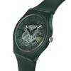 Swatch GENT BIOSOURCED Armbanduhr Unisex Waldgrün