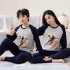 Teen Boys' Autumn Cotton Clothes Set: Thin Style Underwear and Wool Shirt for Junior High Students