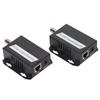 2Pcs IP Extender Good Heat Dissipation Two Way Communication Stable Small Size Ethernet Adapter