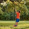 Kletterseil, Kinderschaukel-Set für Bäume mit Plattformen und Scheibenschaukelsitz, Hindernisparcours für Kinder im Garten, Rot