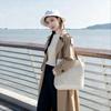 Boshiho Tote Bag, Basket Bag, Cute, Large Capacity, Lightweight, for Photography, Travel, the Beach, Fireworks Festivals, Commuting, Women's, Forest