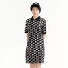 MLB Short Sleeved Dress Women's Black 3FOPM0233-50BKS