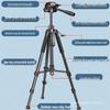 Universal SLR Camera & Phone Tripod with Stabilizer for Photography & Streaming