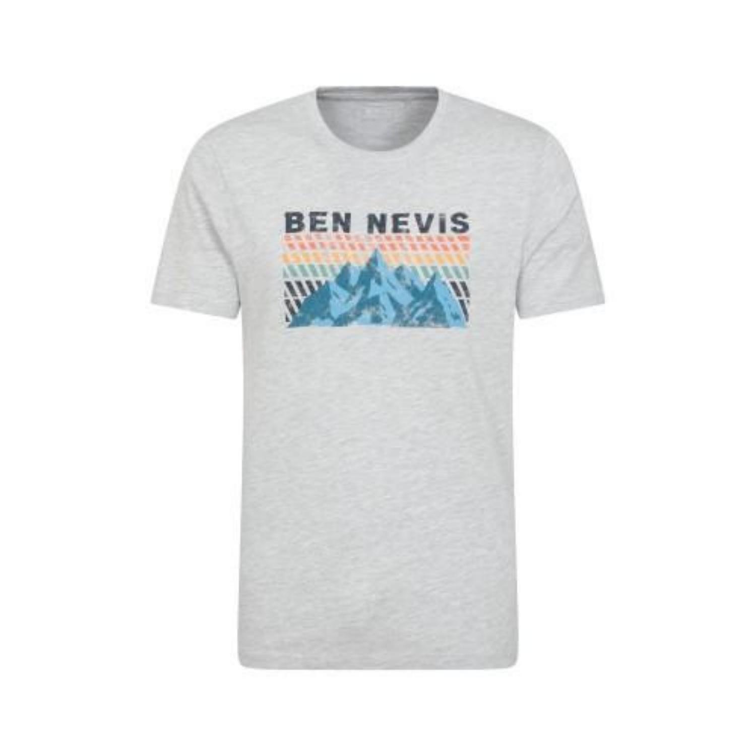 Mountain Warehouse Men s Ben Nevis Graphic T-Shirt S чёрный