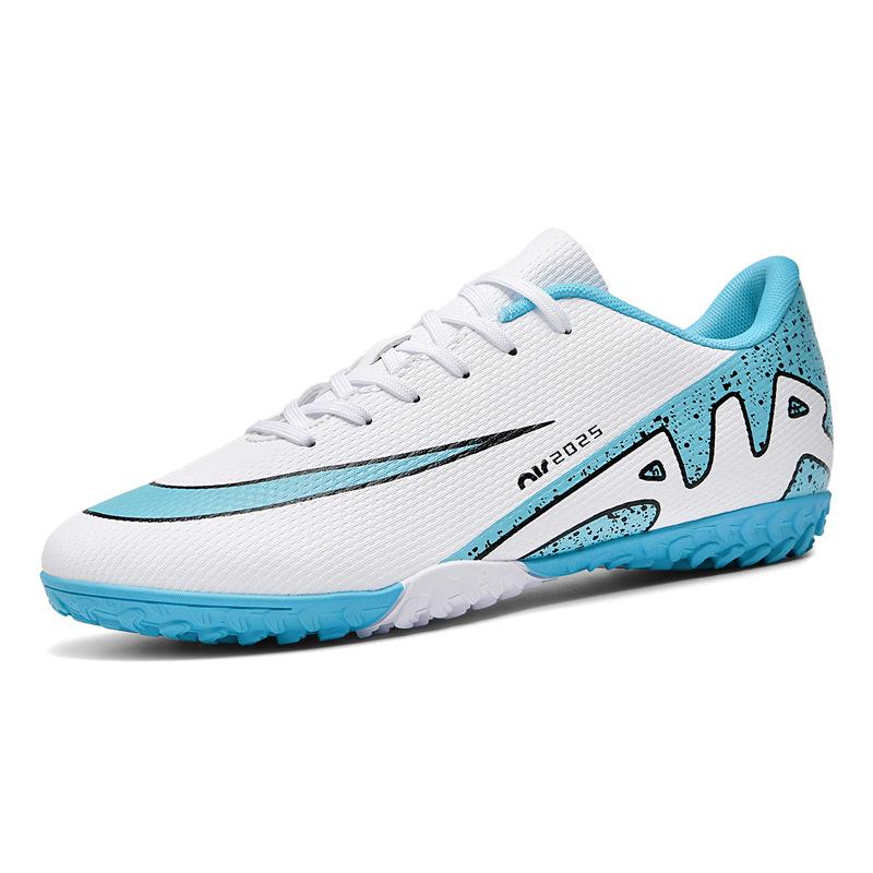 Low-top football shoes men's and women's long broken nails teen adult older children's students lawn football training shoes