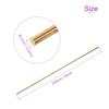 DMiotech X 150mm Brass Rods for DIY Brass Welding Lathe Drift Punch Model and Automobiles 10-Pack 1.5mm Crafts, Rods, Materials, Shafts, Airplanes,