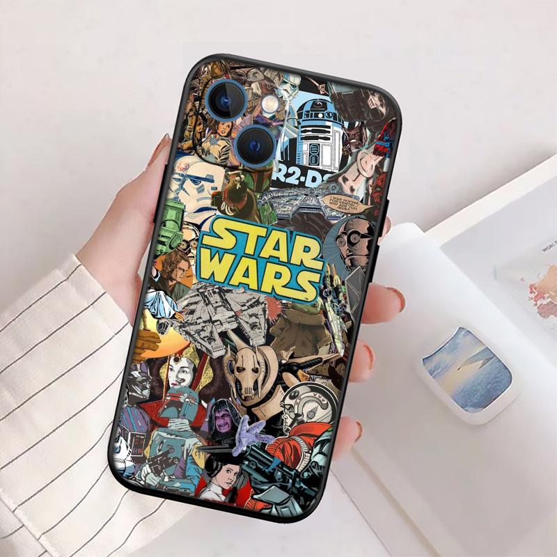 Star Wars Series New High-End Shell Phone Case for OPPO A3 Pro A72 A74 A76 A77 A77S A78 A79 A94 A95 A18 A40M A58