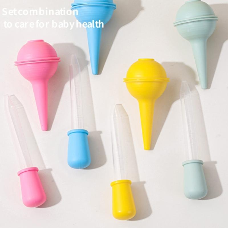 Dose Medicine Dropper Manual Nasal Sucker Ball Nasal Aspirator Bulb Syringes Medicine Dispenser for Infant Nasal Cleaner
