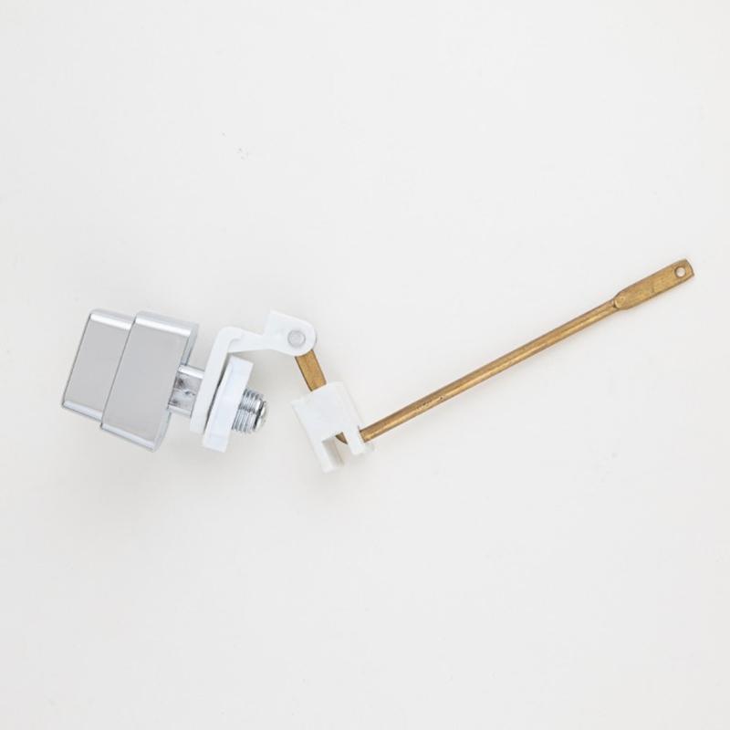Strong Plastic Side Mount Toilet Flush Handle with Spring Mechanism Trip Levers Replacement for Efficient Water Saving