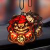MDLUFY Daruma Car Hanging Daruma Necklace Car Car Car Mirror Entryway Ornament Pendant, Ornament, Pendant, Charm, Ornament, Bodhidharma, Decoration,